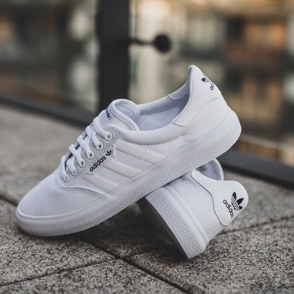 adidas originals 3mc vulc sneaker in white